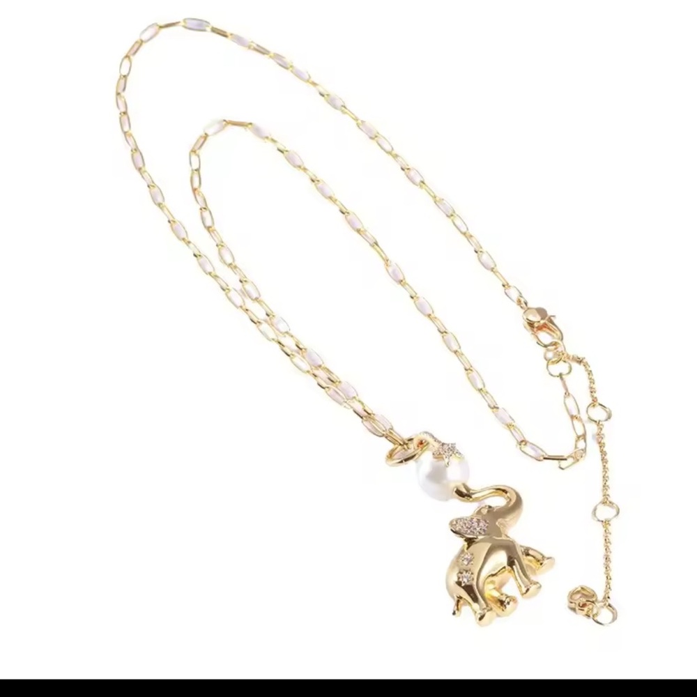 Kate Spade Gold Winter Carnival Statement Pendant